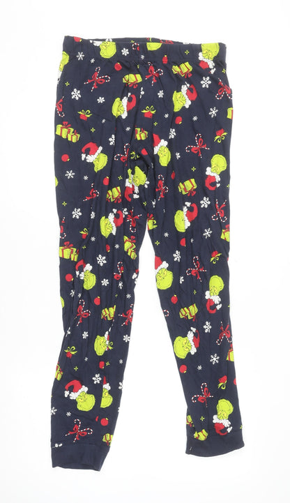 Primark Women’s Blue The Grinch Christmas Pyjama Pants Size 10-12