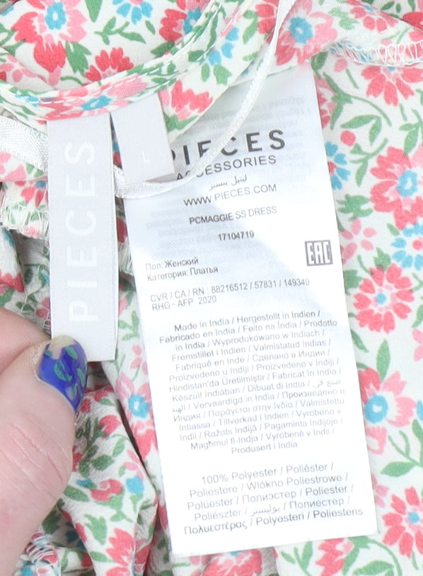 Womens UK Size L Pieces A-Line Dress