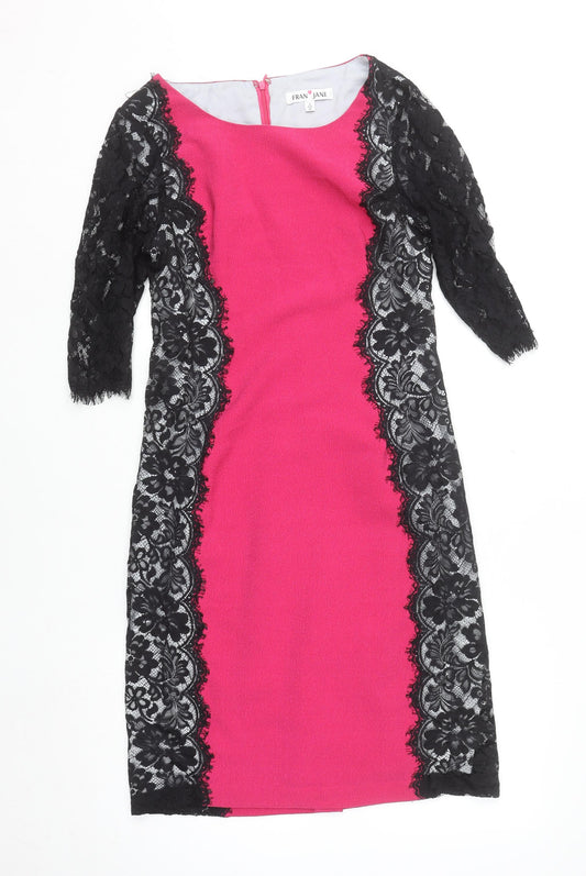 Womens UK Size 12 Fran & Jane Sheath Dress
