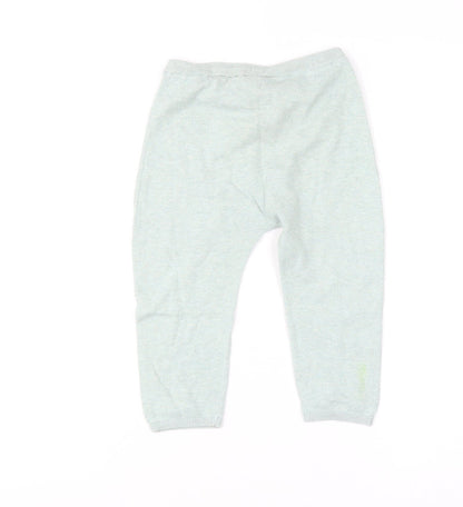 Boys UK Size 2-3 Years H&M Regular Fit Jogger Green Trousers