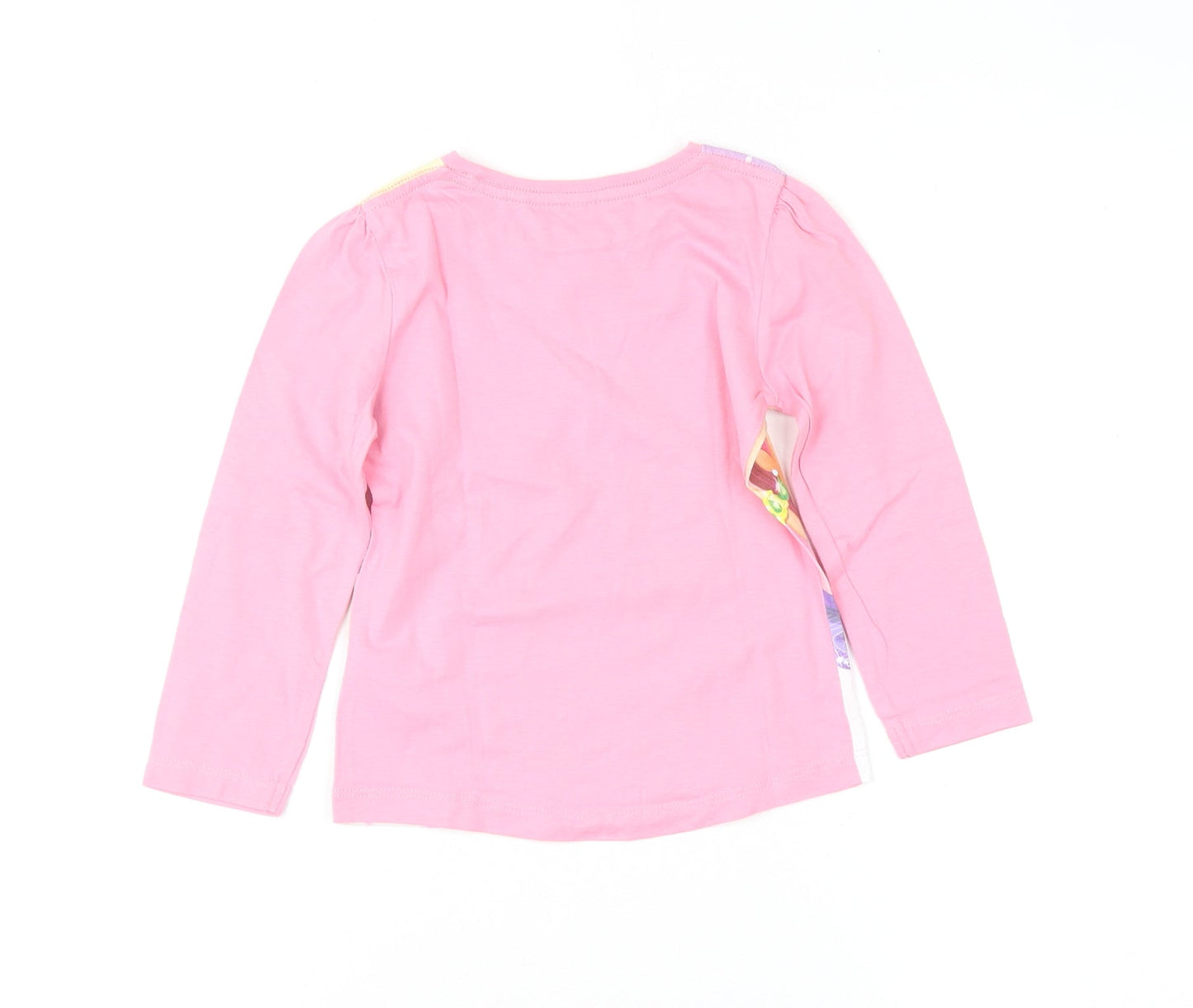 Girls UK Size 5 Years Nickelodeon Pink Pullover T-Shirt