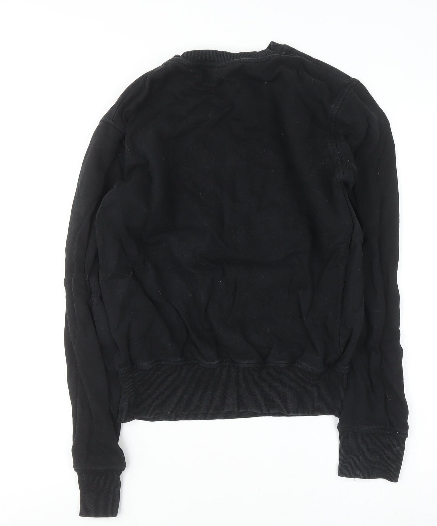 Mens UK Size S Marvel Comics Black Pullover Sweatshirt