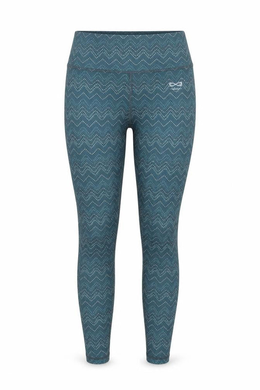 Womens UK Size S Raqwear Slim Fit Leggings Blue Leggings