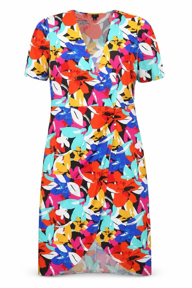 Womens UK Size 16 River Island Wrap Dress