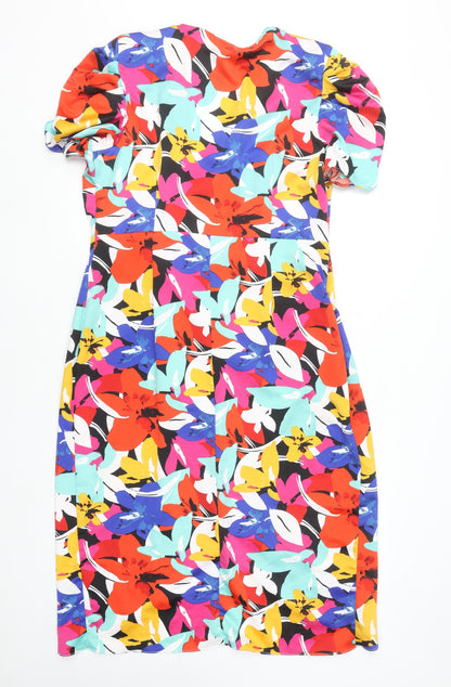 Womens UK Size 16 River Island Wrap Dress