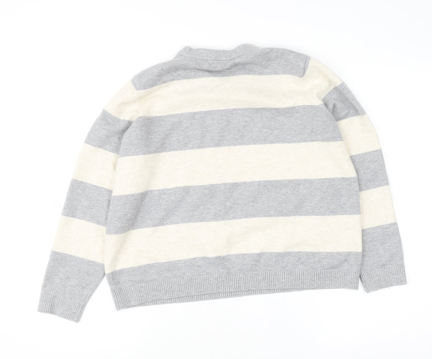 Womens UK Size L Dunnes Grey Pullover Jumper