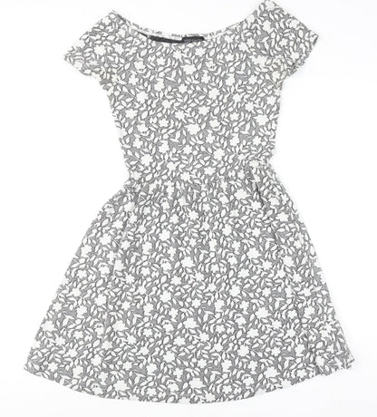 Womens UK Size 8 Topshop Skater Dress