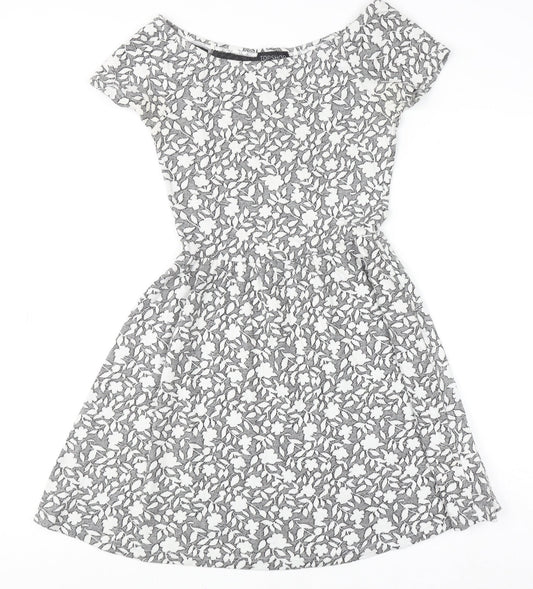 Womens UK Size 8 Topshop Skater Dress