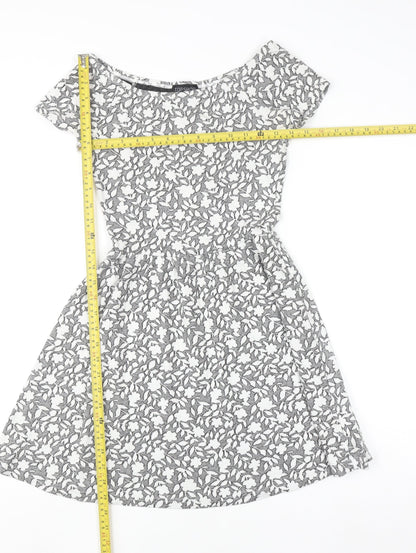 Womens UK Size 8 Topshop Skater Dress