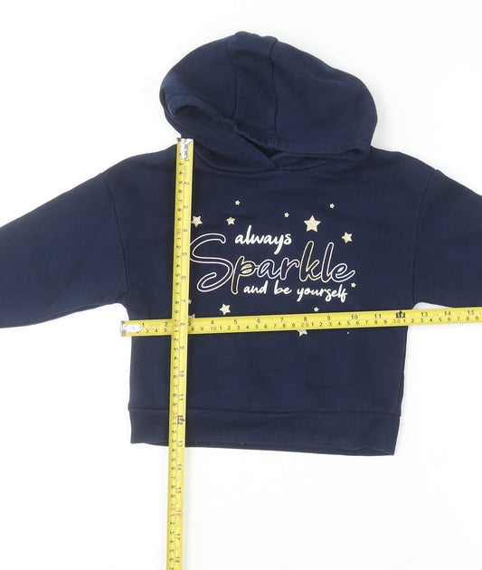 Girls UK Size 18-24 Months Primark Blue Pullover Jumper