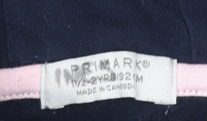 Girls UK Size 18-24 Months Primark Blue Pullover Jumper