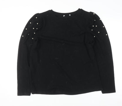 Womens UK Size 16 Savida Black Pullover Jumper