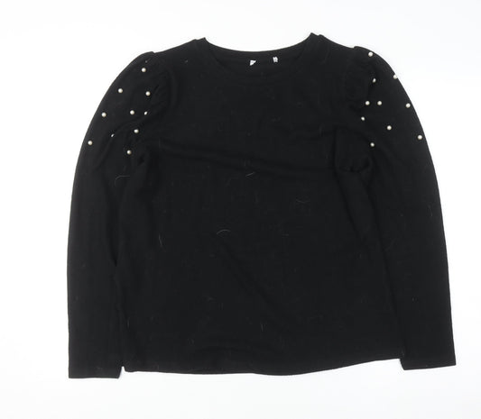 Womens UK Size 16 Savida Black Pullover Jumper