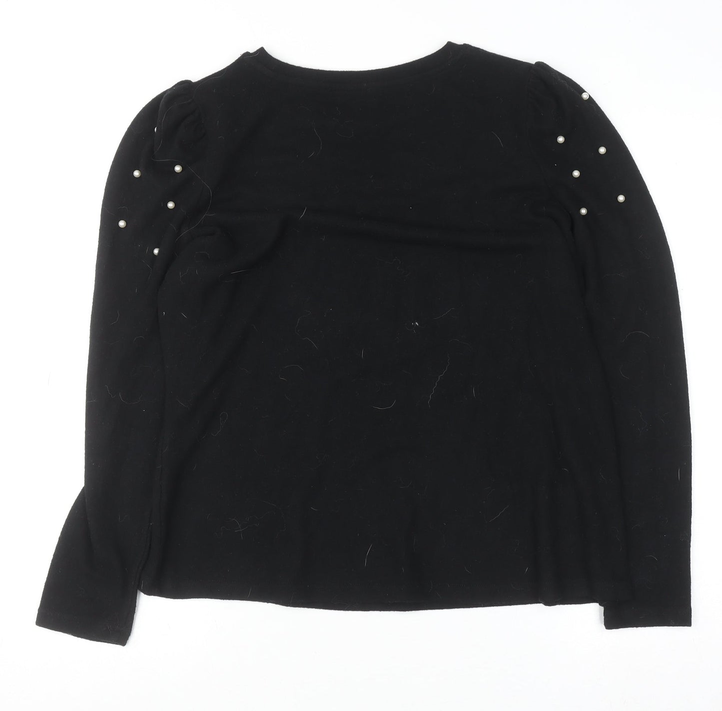 Womens UK Size 16 Savida Black Pullover Jumper
