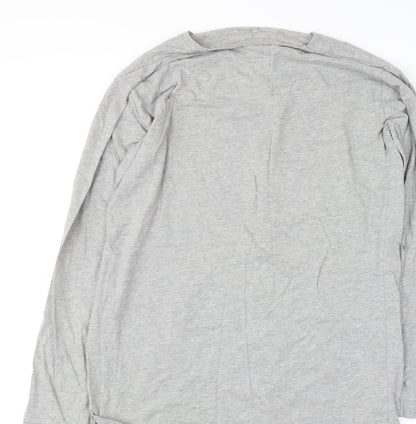 Trinity College Dublin Men's Grey Long Sleeve 2XL Graphic Top