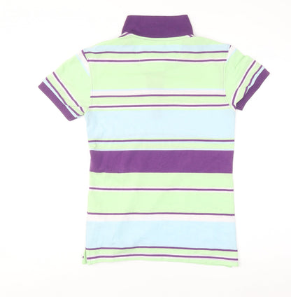 Girls UK Size L Polo Wear Multicoloured Basic Polo