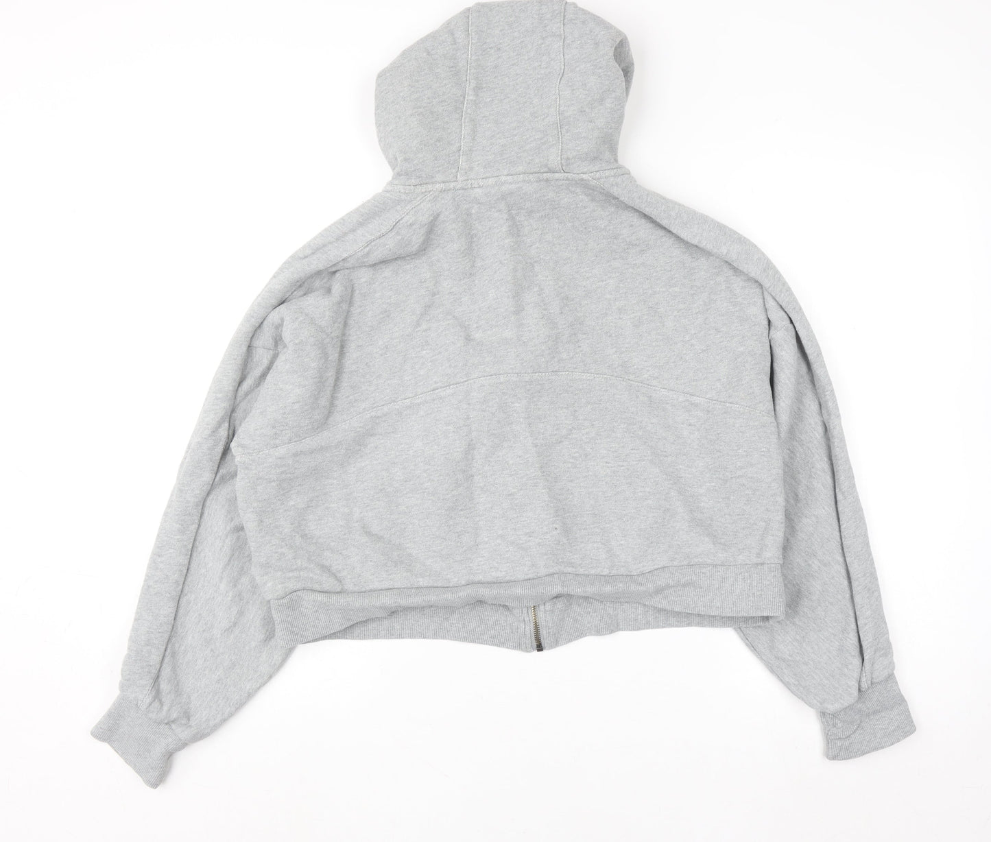 Womens UK Size L Sweaty Betty Grey Full Zip Hoodie