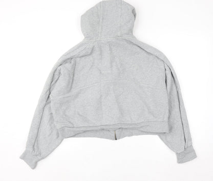 Womens UK Size L Sweaty Betty Grey Full Zip Hoodie