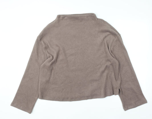 Womens UK Size L Dunnes Brown Pullover Jumper