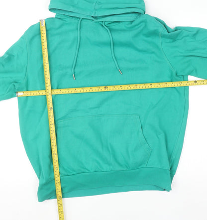 Womens UK Size L Dunnes Green Pullover Hoodie
