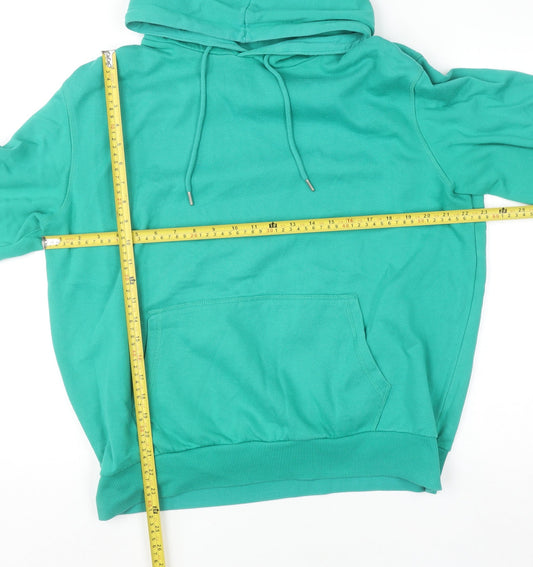 Womens UK Size L Dunnes Green Pullover Hoodie