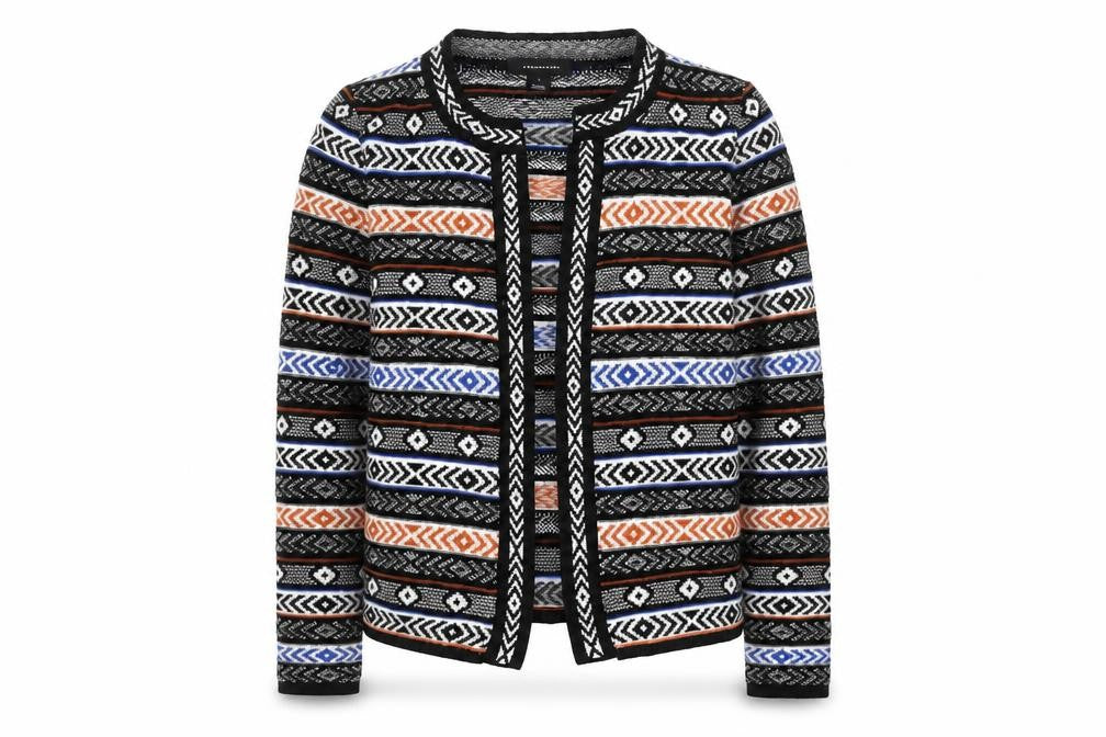 Womens UK Size S Atmosphere Multicoloured Cardigan Jumper