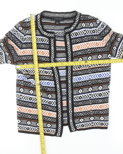 Womens UK Size S Atmosphere Multicoloured Cardigan Jumper