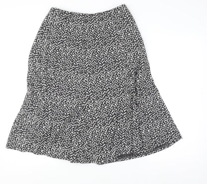 Womens UK Size M Anne Smith A-Line Jersey Skirt