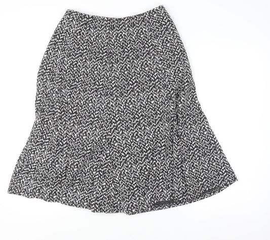 Womens UK Size M Anne Smith A-Line Jersey Skirt