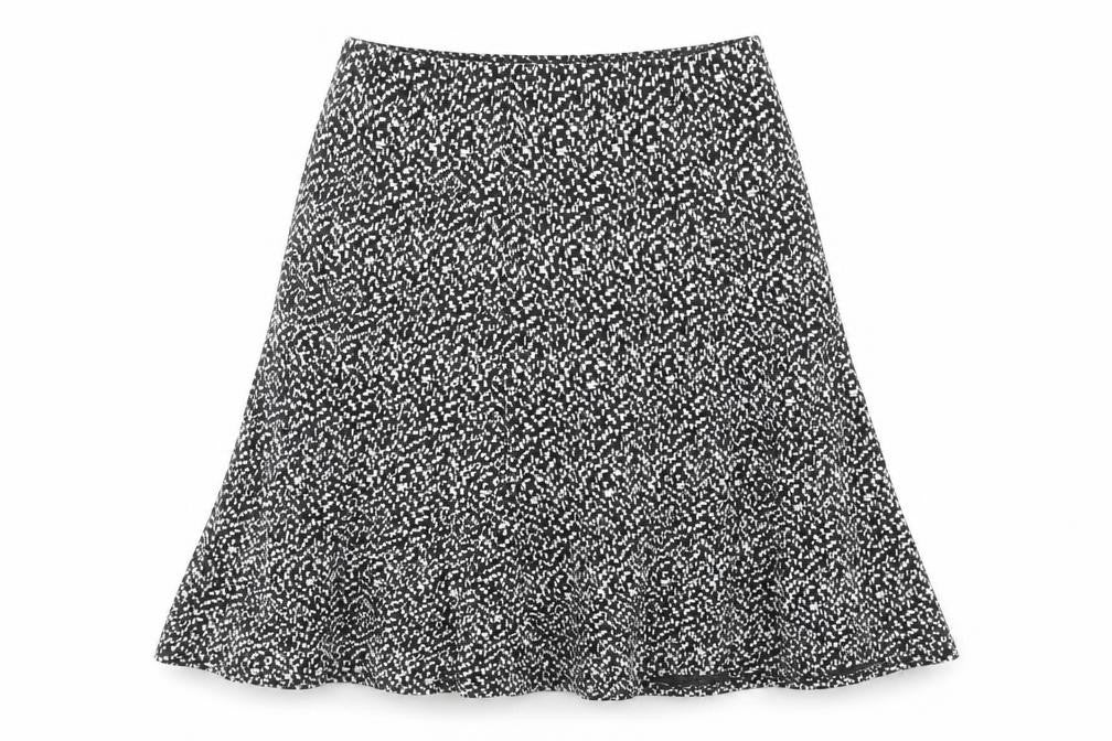 Womens UK Size M Anne Smith A-Line Jersey Skirt