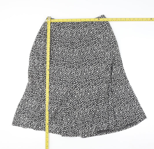 Womens UK Size M Anne Smith A-Line Jersey Skirt