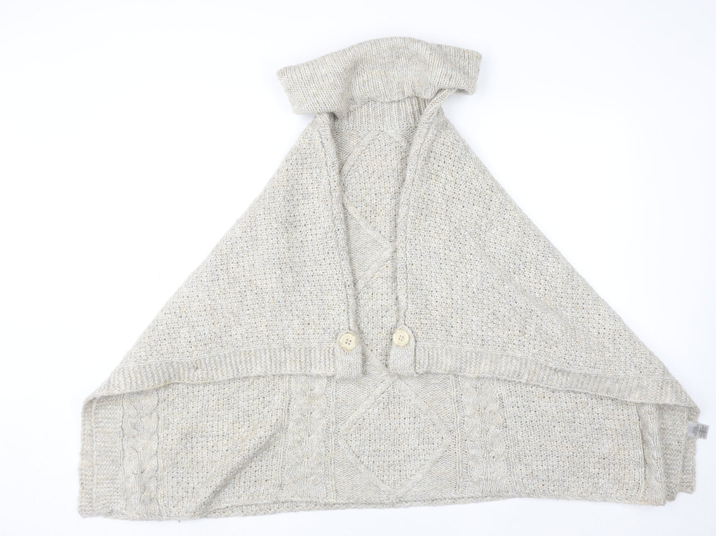 Womens UK Size 18 Savoir Beige Cape Jumper
