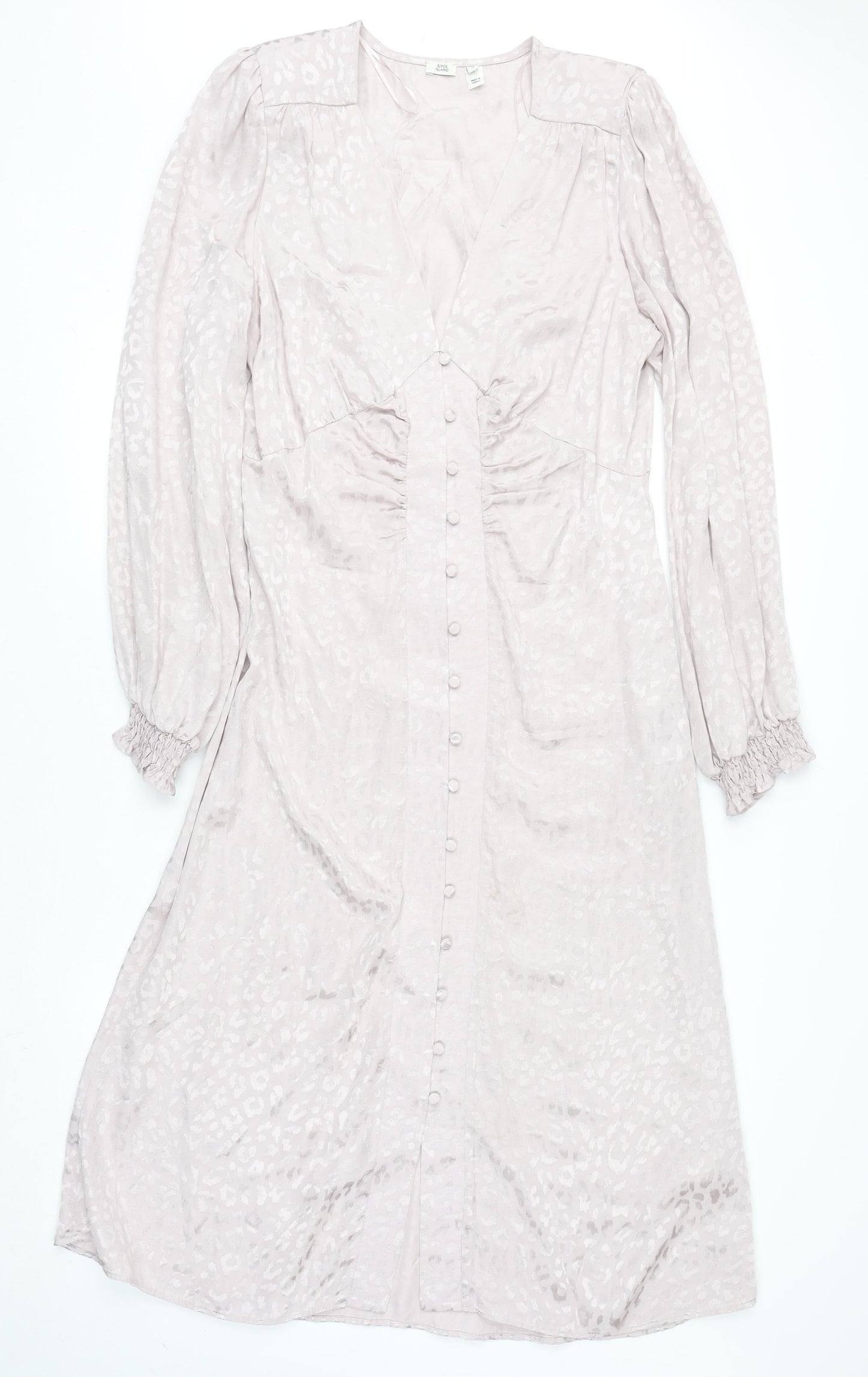 Womens UK Size 14 River Island Fit & Flare Dress