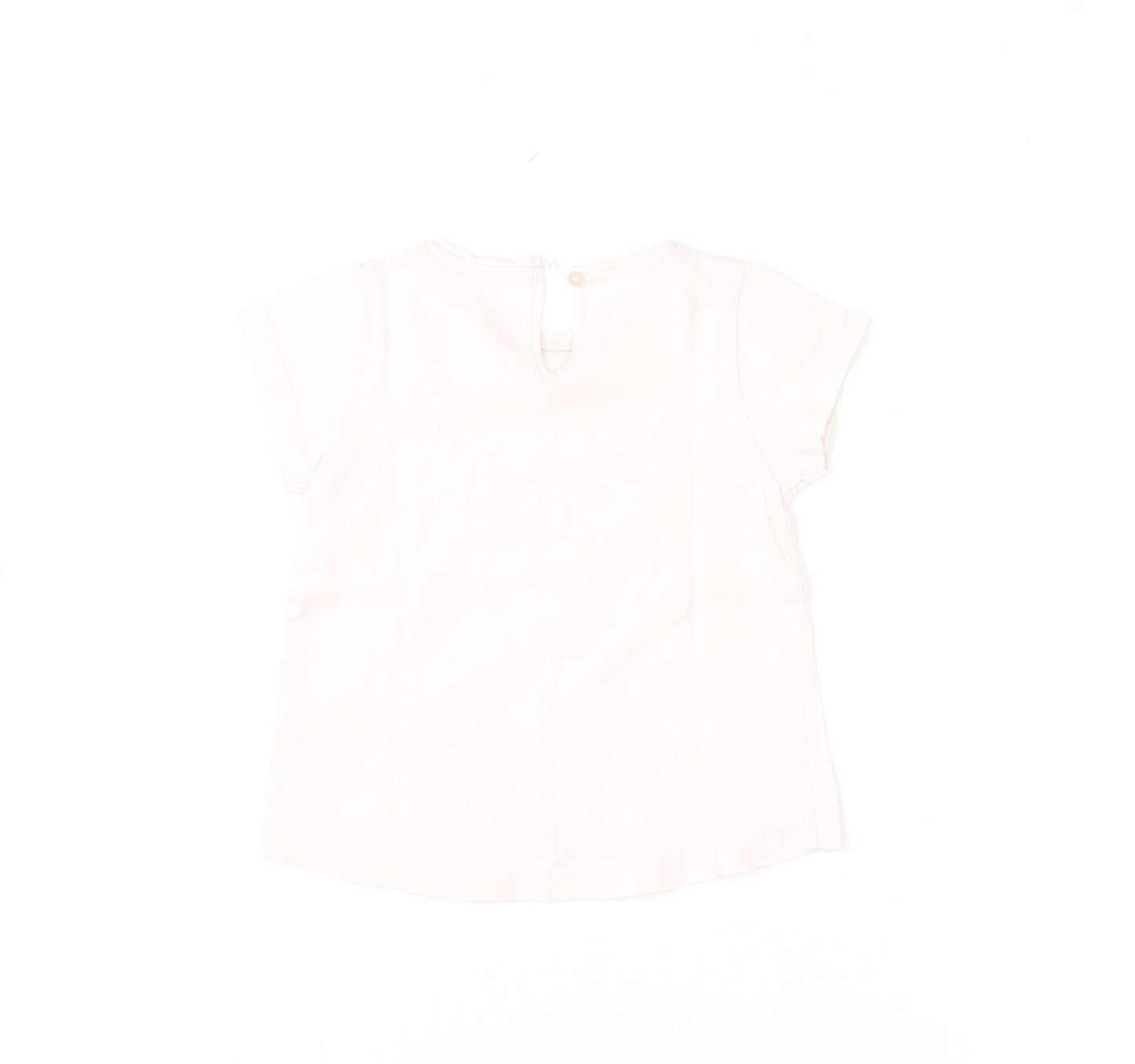 Disney Baby Girls Pink Minnie Mouse Hello Summer T-Shirt 12-18 Months
