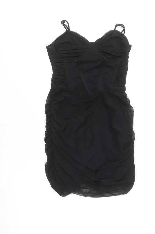 Womens UK Size 12 Bershka Bodycon Dress