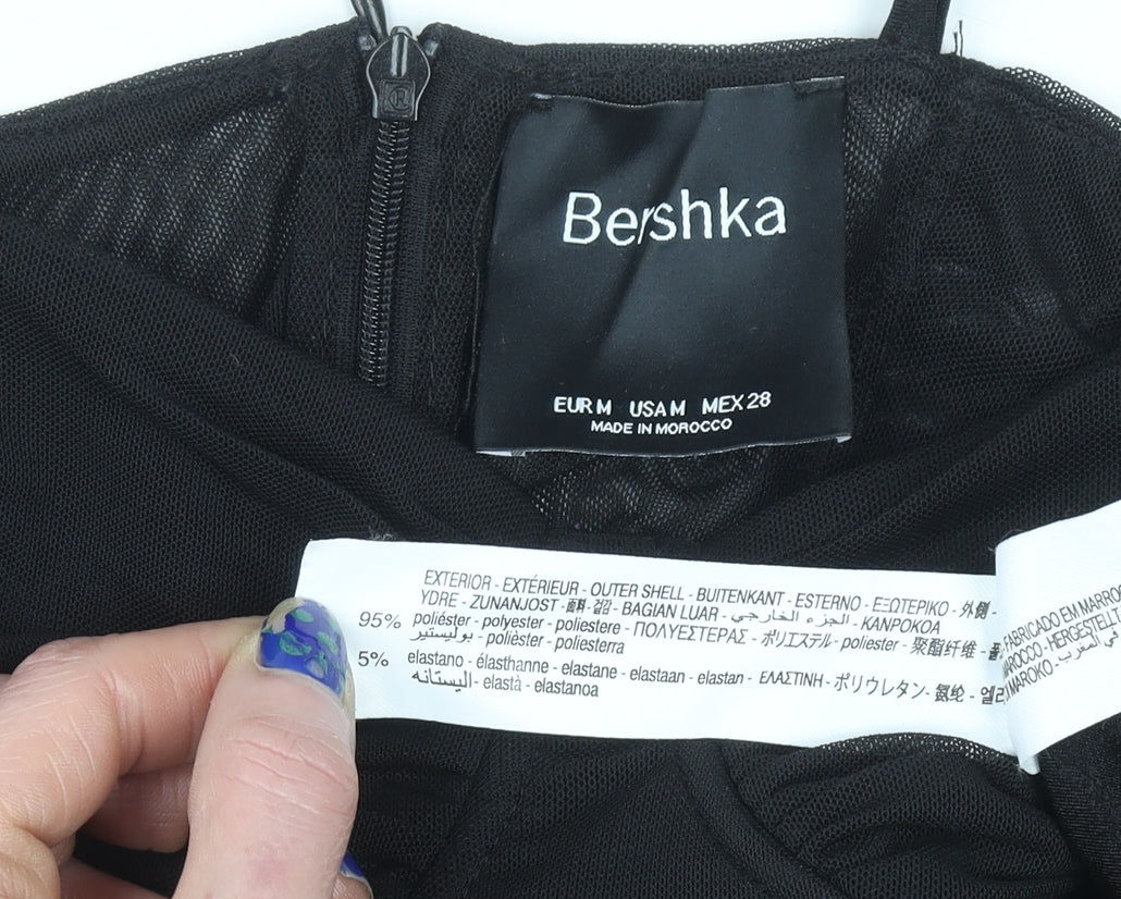 Womens UK Size 12 Bershka Bodycon Dress