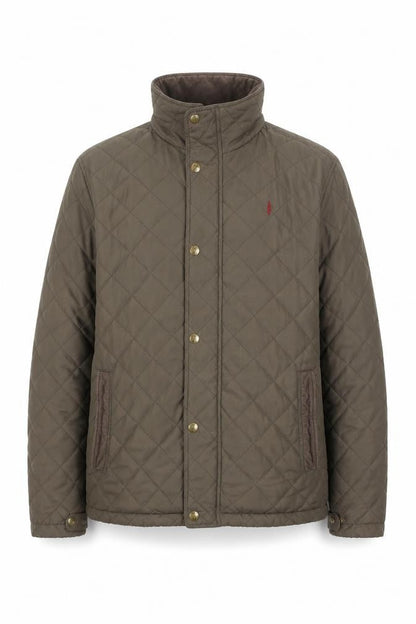 Mens UK Size M Jack Murphy Brown Quilted Coat