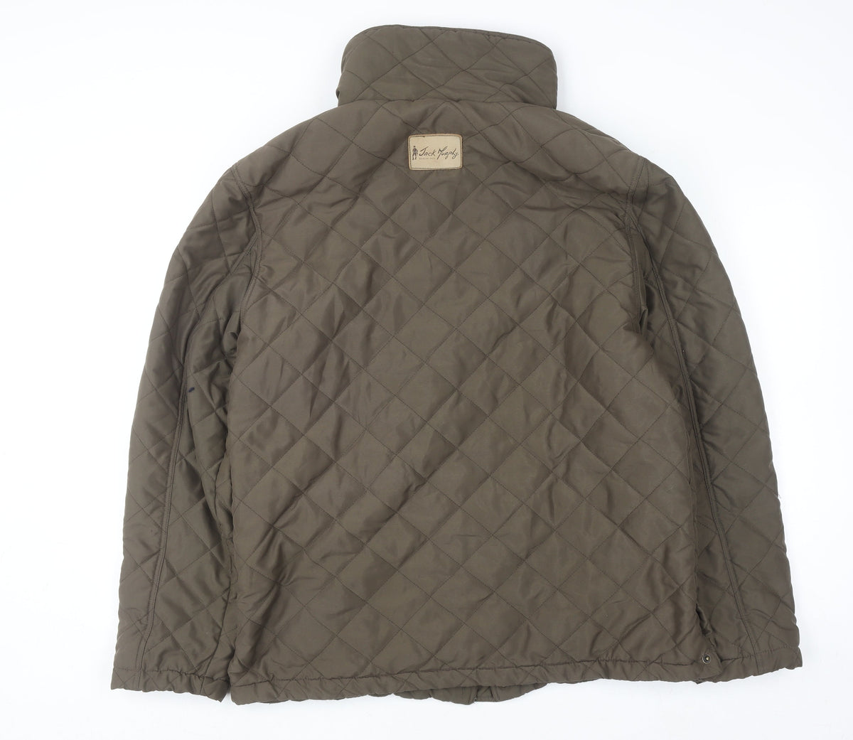 Mens UK Size M Jack Murphy Brown Quilted Coat