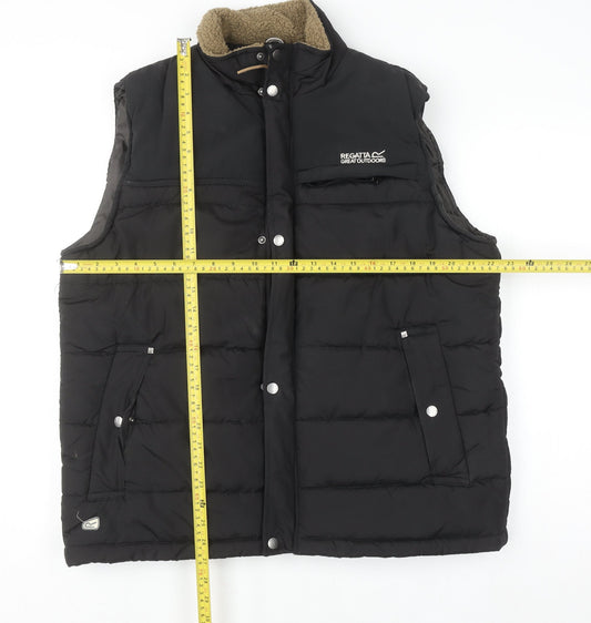 Regatta Men’s Black XL Padded Softshell Outdoor Waistcoat