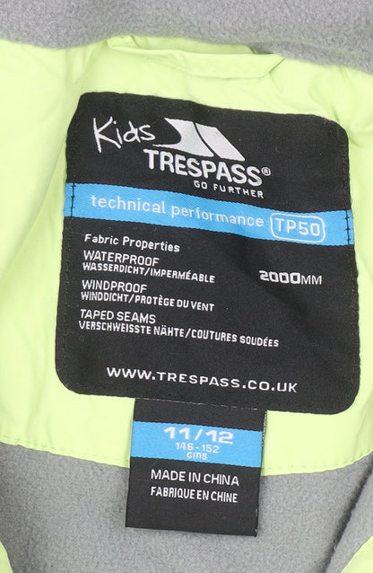 Boys UK Size 11-12 Years Trespass Green Ski Jacket