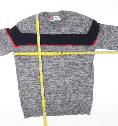 Mens UK Size M JACK & JONES Grey Pullover Jumper