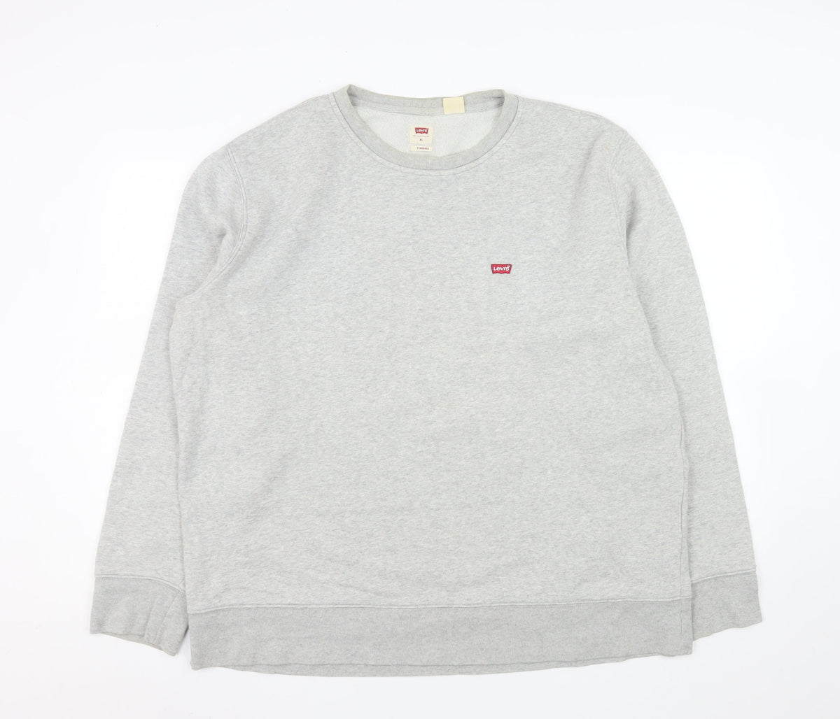 Mens UK Size XL Levi's Grey Pullover Sweatshirt