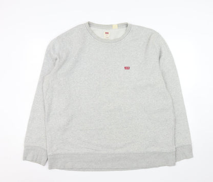 Mens UK Size XL Levi's Grey Pullover Sweatshirt