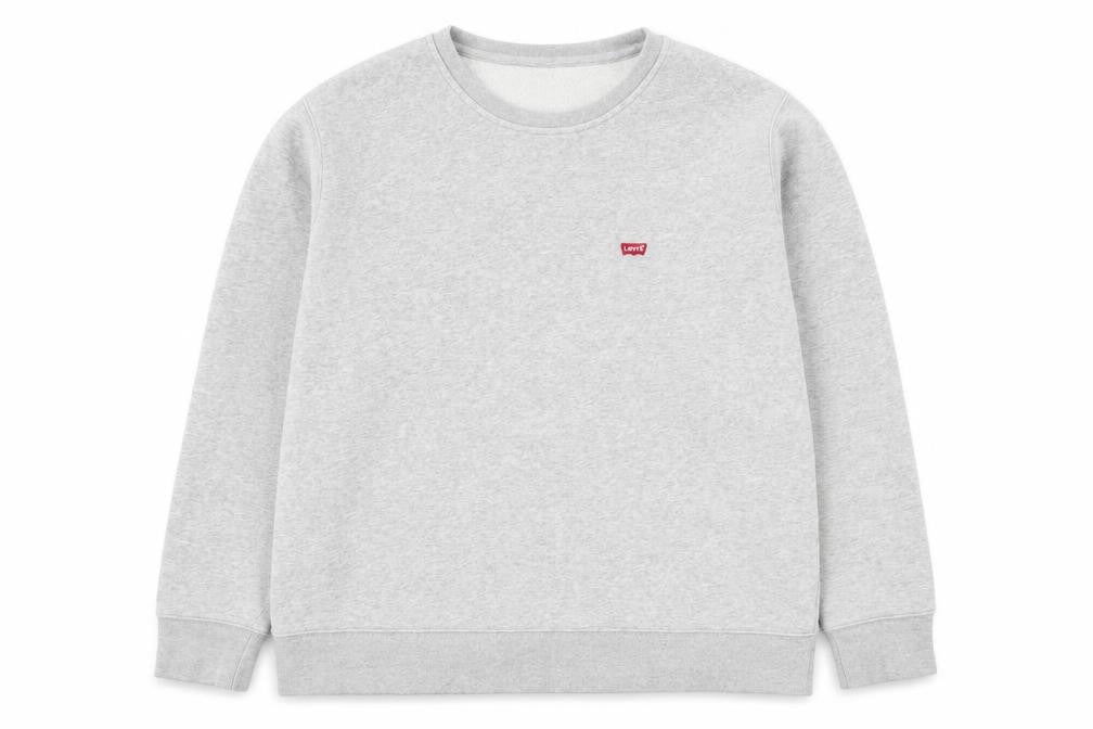 Mens UK Size XL Levi's Grey Pullover Sweatshirt