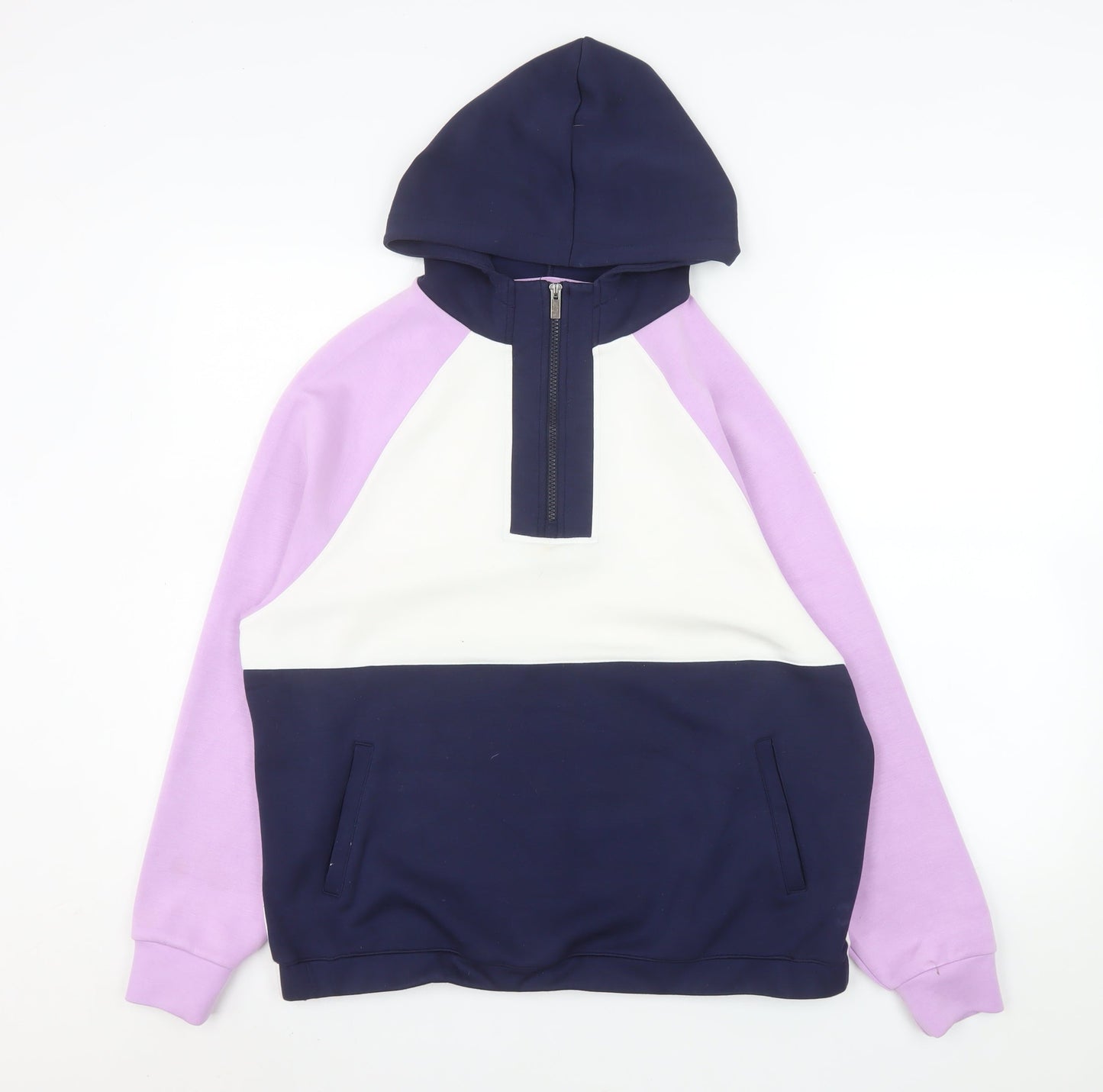 Womens UK Size S Dunnes Multicoloured Pullover Hoodie