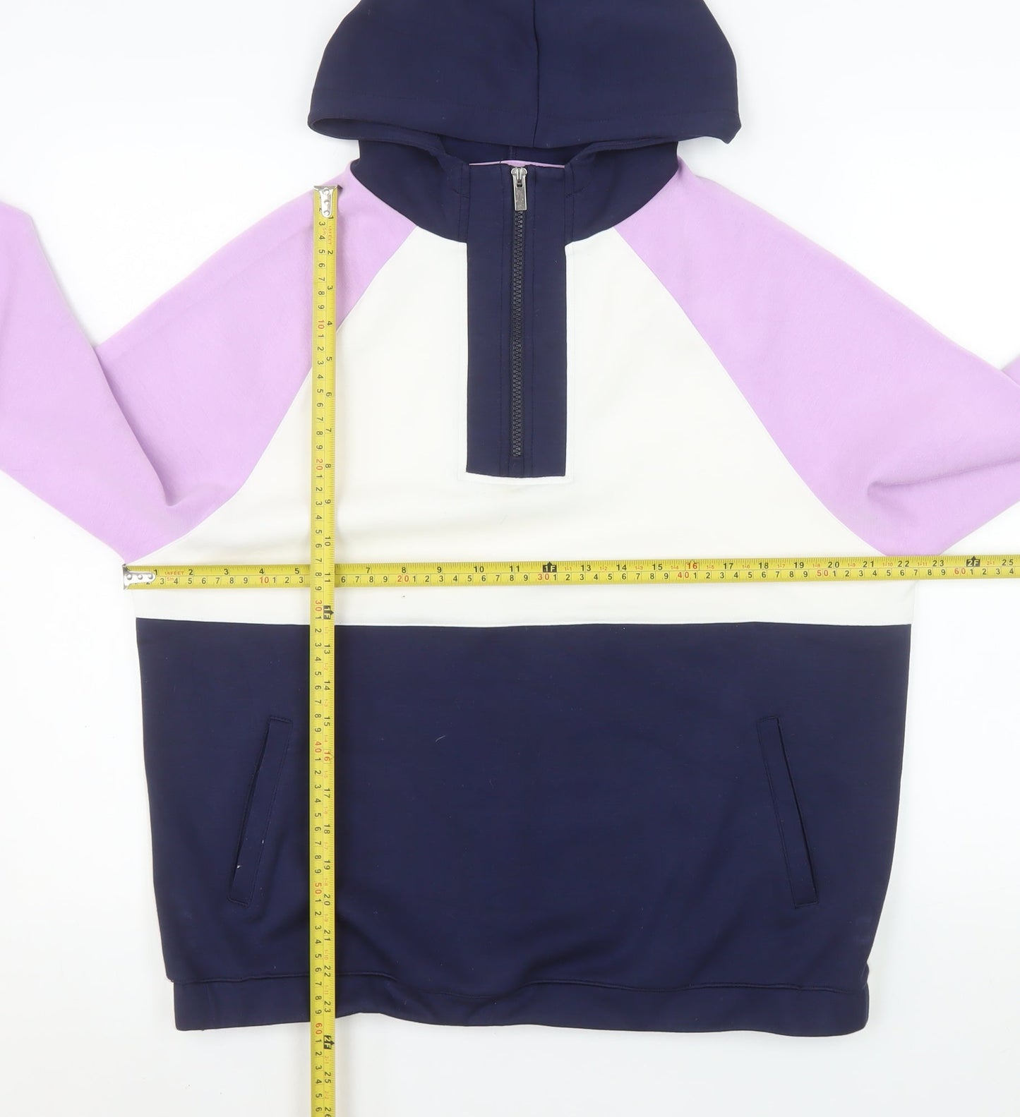 Womens UK Size S Dunnes Multicoloured Pullover Hoodie