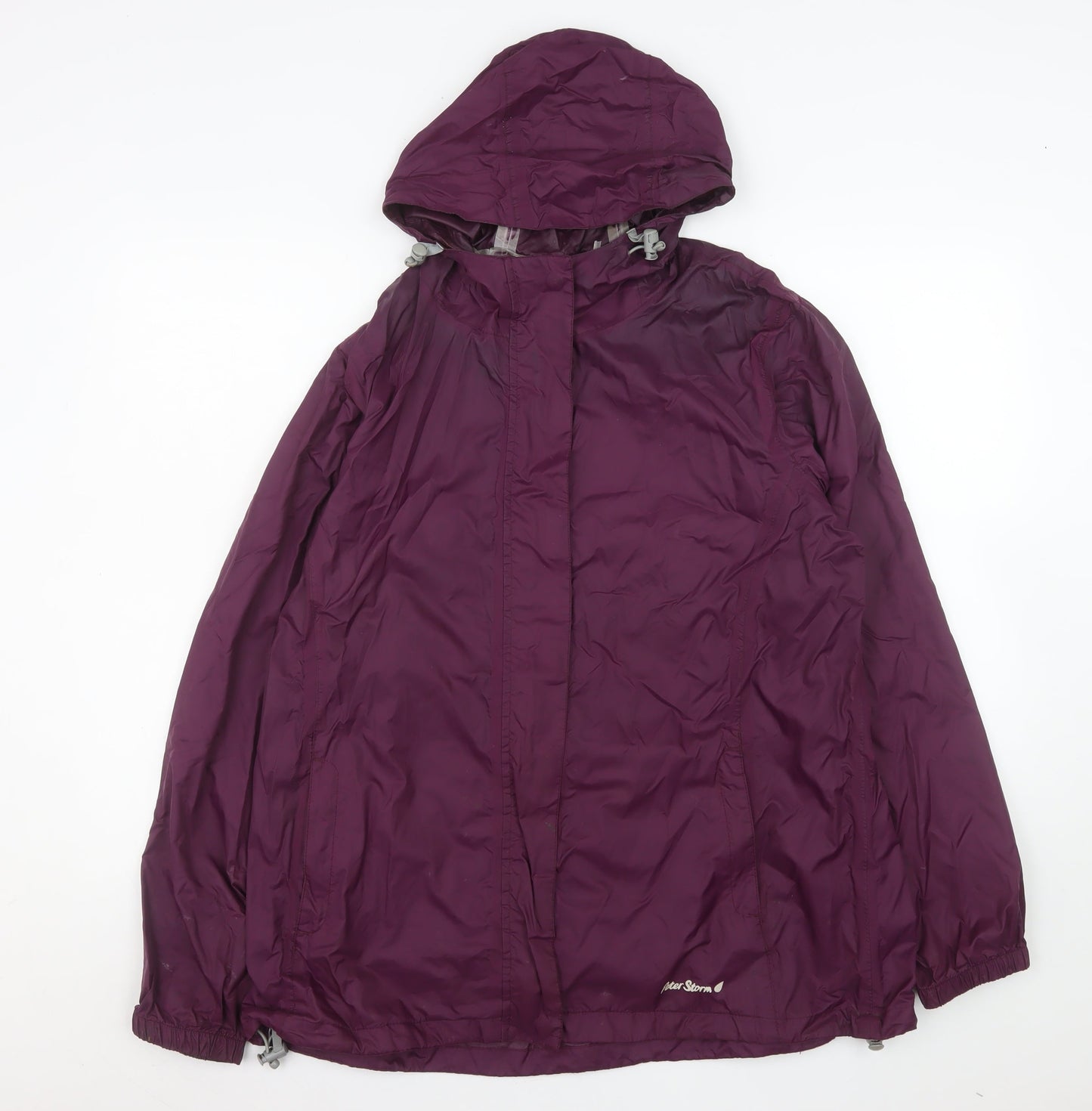 Womens UK Size 16 Peter Storm Purple Rain Coat