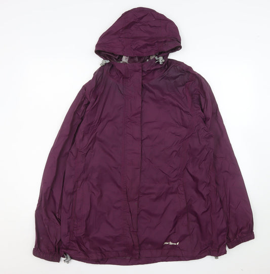 Womens UK Size 16 Peter Storm Purple Rain Coat