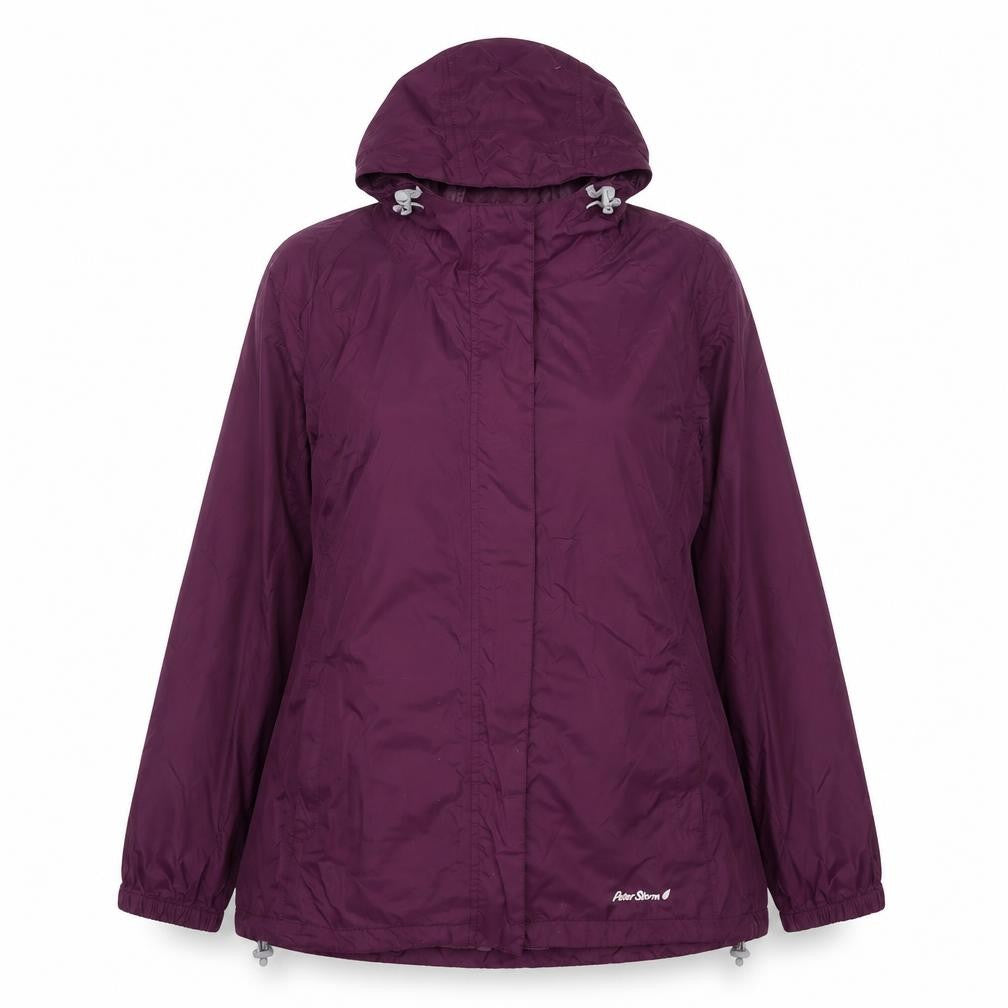 Womens UK Size 16 Peter Storm Purple Rain Coat