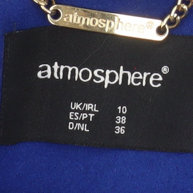 Womens UK Size 10 Atmosphere Blue Coat